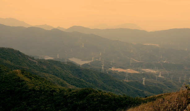 山峦山区