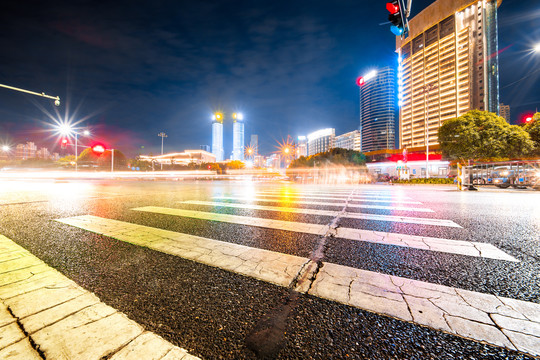 红谷滩新城夜景