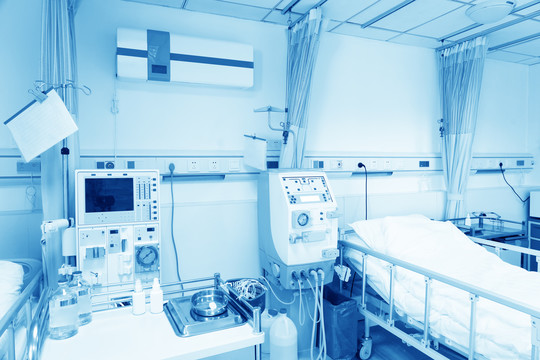 医院病房与透析设备