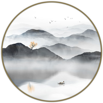 水墨山水