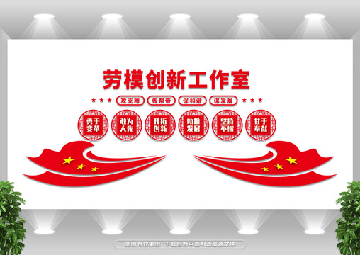 勞模文化墻