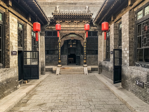 中国山西祁县渠家大院