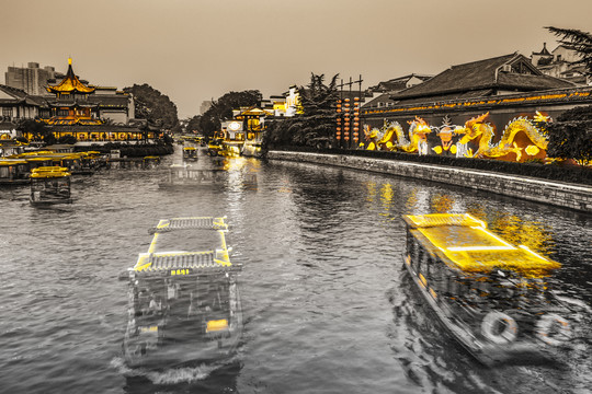 夫子庙秦淮河夜景