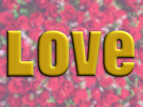love字體