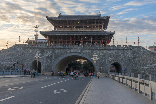 福建长汀古城