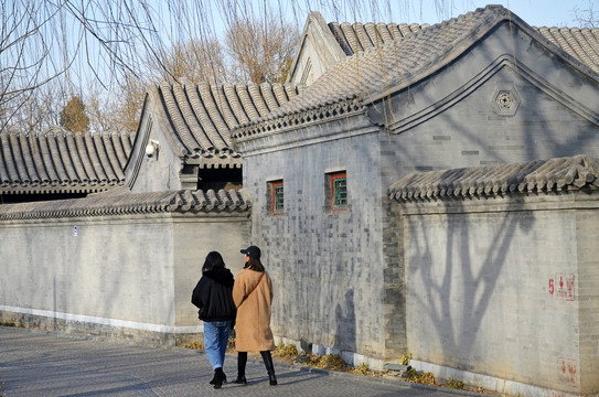 北京老城区古建筑