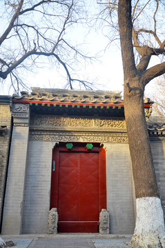 北京東四胡同門樓