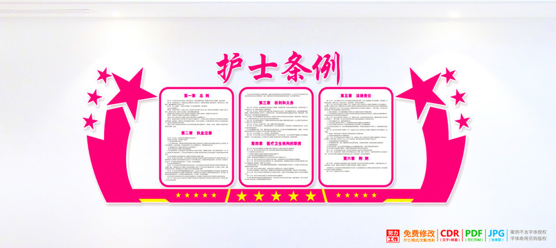 護(hù)士文化墻