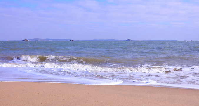 海水沙滩