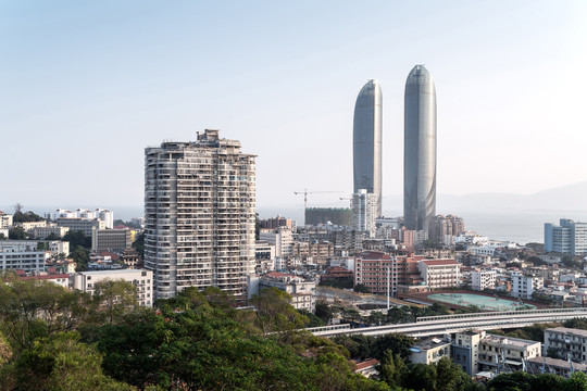 福建厦门思明区城市景观