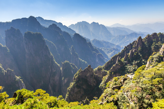 黄山自然风光