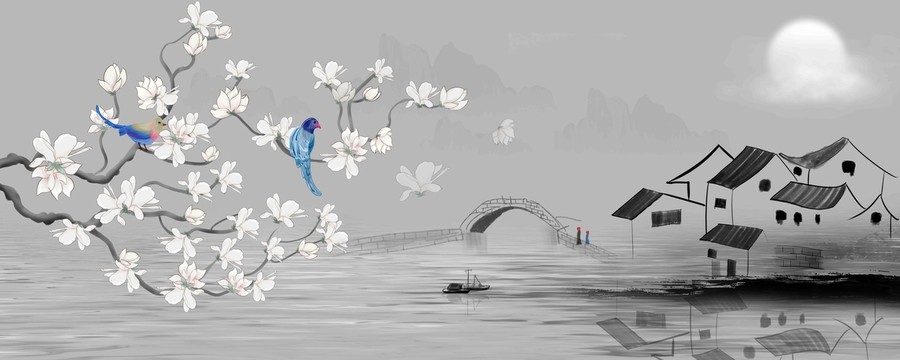 工筆花鳥