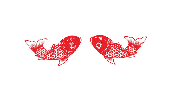 剪紙魚