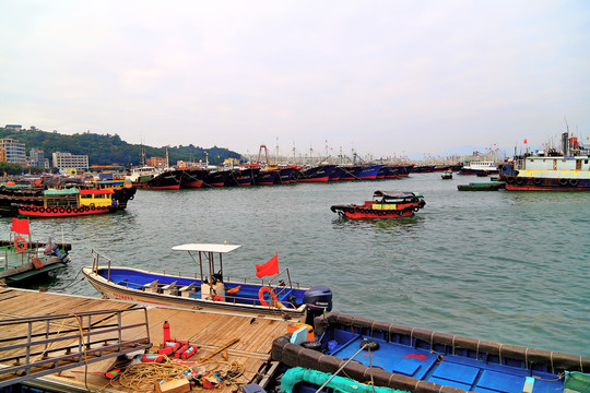 海陵岛闸坡渔港