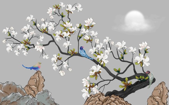 工筆花鳥