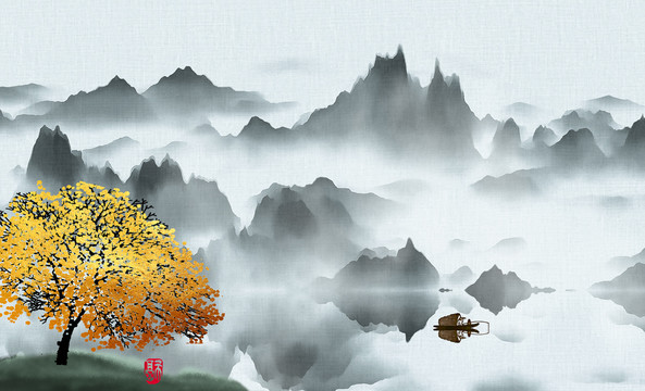 秋江獨(dú)釣
