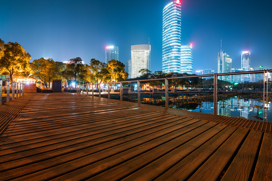 南昌红谷滩新城夜景