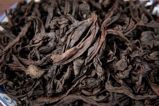 水金龜武夷巖茶葉擺拍5
