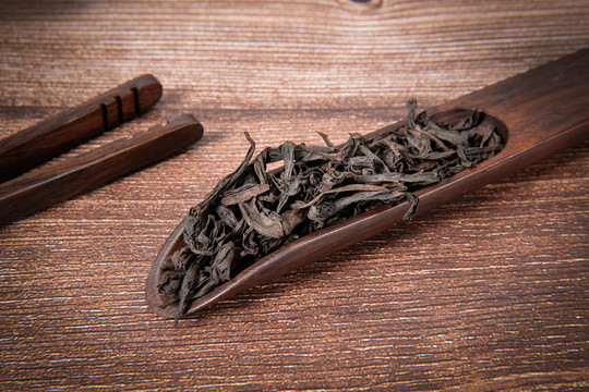 水金龜武夷巖茶葉擺拍6