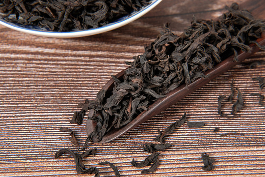 武夷巖茶金牡丹茶葉展示