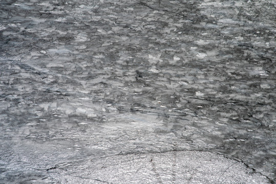 航拍结冰的湖面003