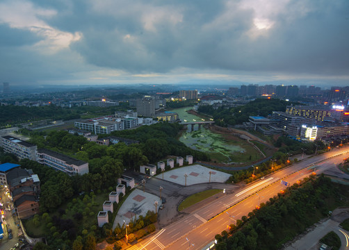 湖南邵阳城市风光