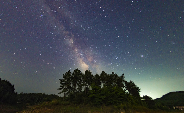 北半球夏季星空