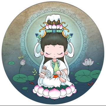 萌萌的觀音