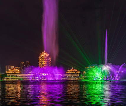 远景楼夜景