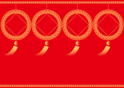 矢量花環(huán)邊框三