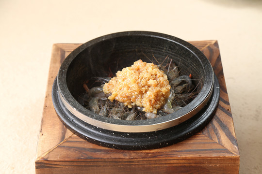 石锅河虾