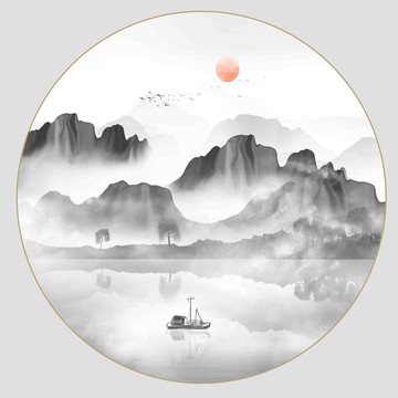 寫(xiě)意水墨山水畫(huà)