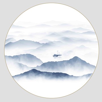 新中式山水