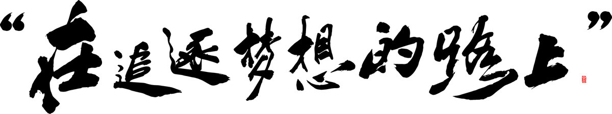 在追逐夢(mèng)想的路上
