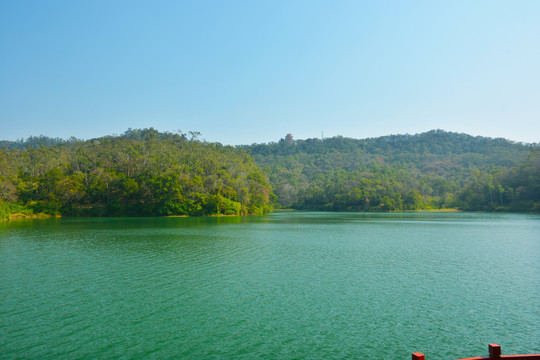 翡翠湖风景