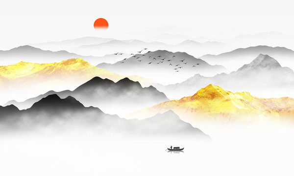 禪意山水畫(huà)