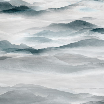中式客廳山水
