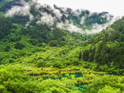 九寨美景