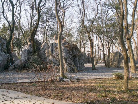 杭州凤凰山排衙石风景区