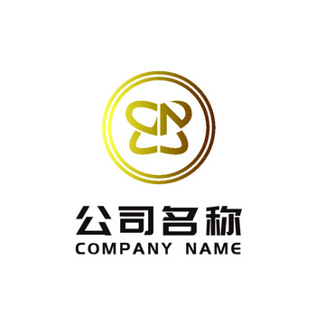 CN字母logo设计