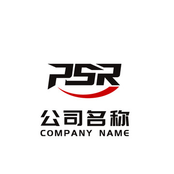 PSR字母logo设计