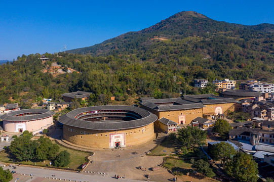 福建龙岩永定土楼