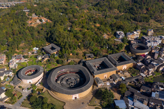 福建龙岩永定土楼