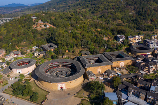 福建龙岩永定土楼