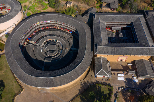 福建龙岩永定土楼