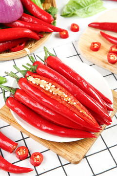 農(nóng)家自種紅尖椒