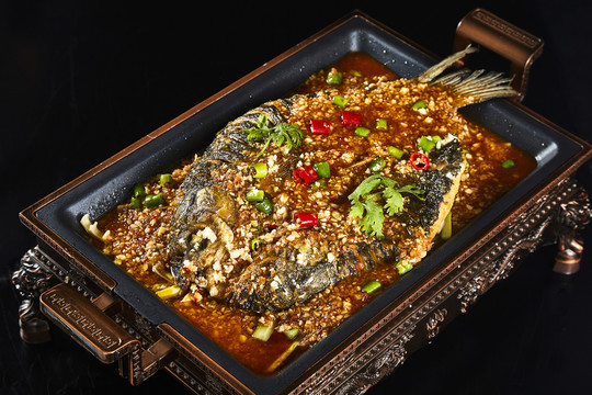 蒜蓉烤魚