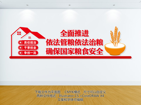 糧食安全文化墻