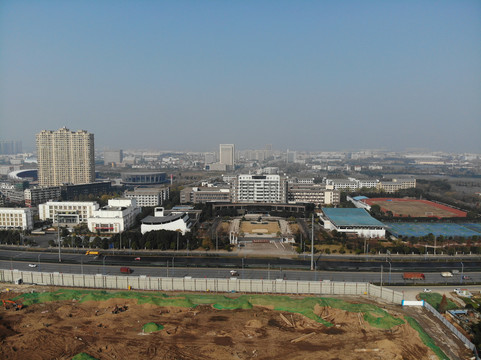 浦江中学全景