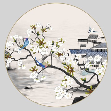 新中式花鳥